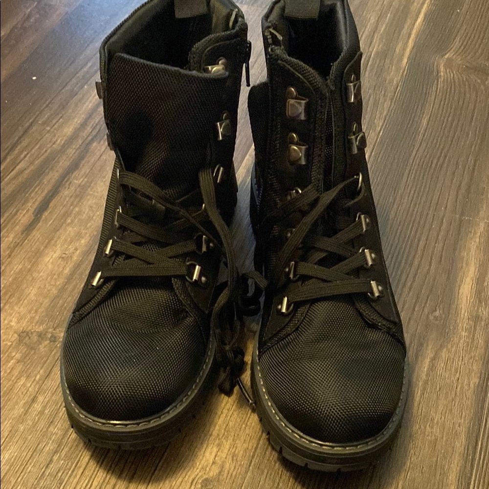 Black Combat Boots